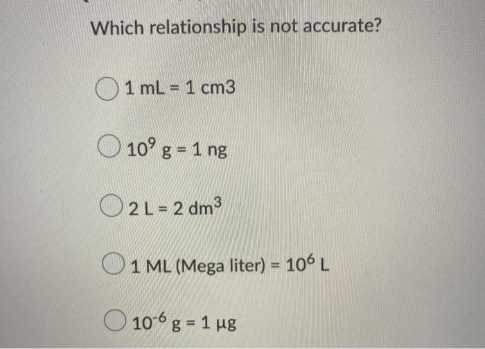 Solved How Many Pl Picoliters Are In 3 Km3 3 X 10 9 Pl 3 Chegg Com