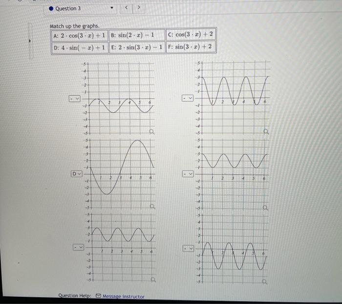 Solved Question 1 > 6 3 2 1 3 -2- Based on the graph above, | Chegg.com
