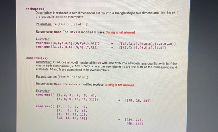Solved Guidelines • You are not allowed to import anything. | Chegg.com