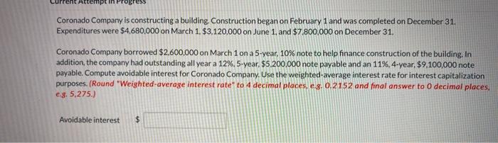 CORONADO COMPANY IS CONSTRUCTING A BUILDING visual data 8