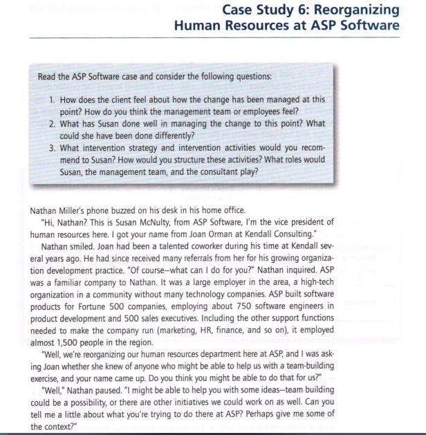 Case study reorganization image