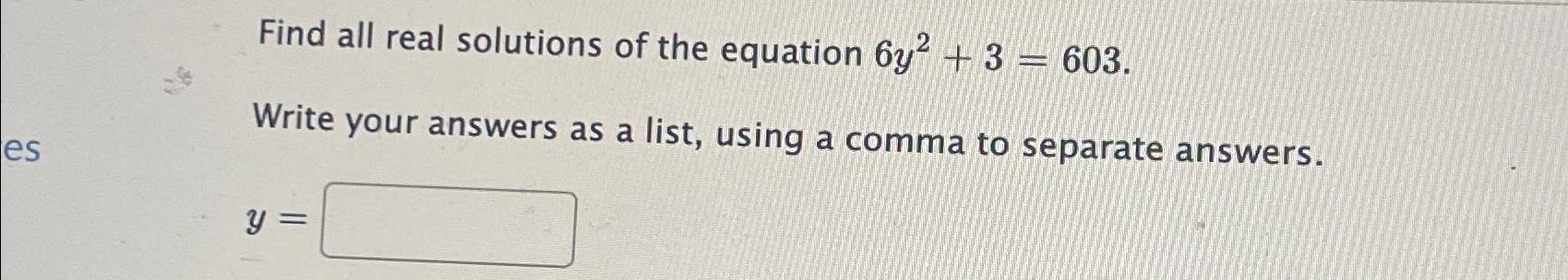 Solved Find all real solutions of the equation | Chegg.com