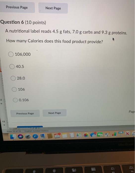 Solved Previous Page Next Page Question 6 (10 points) A | Chegg.com