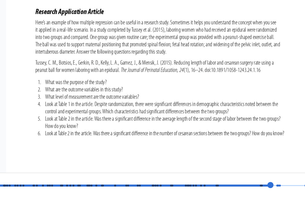 Solved Research Application Articlehere's An Example Of How 