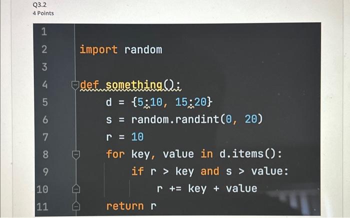 Solved Shown Below Are Python Functions. Determine The | Chegg.com