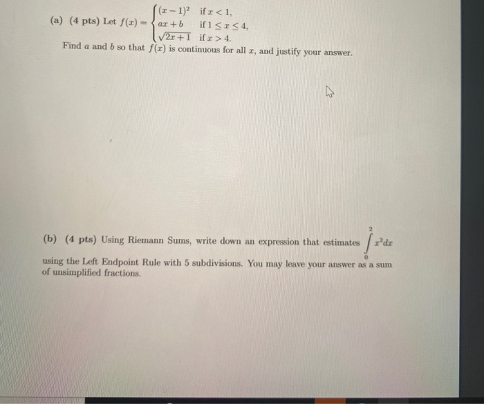 Solved ((x - 1)² if