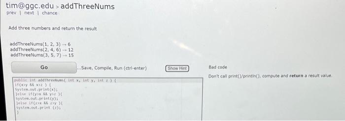 Solved tim@ggc.edu > multiply prev I next | chance Multiply | Chegg.com