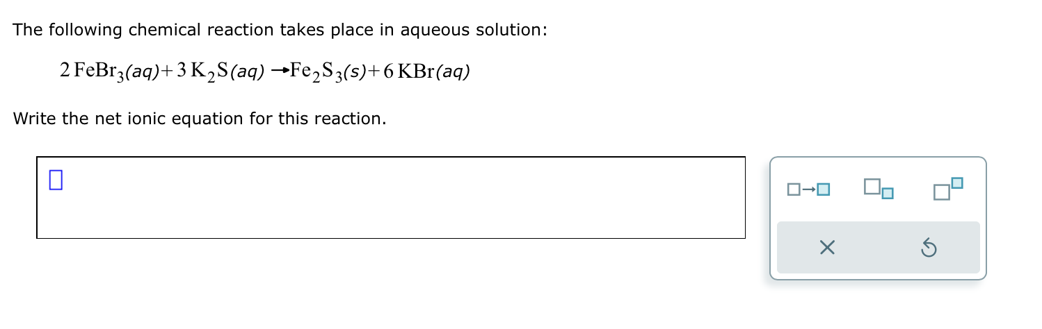 Solved The following chemical reaction takes place in | Chegg.com