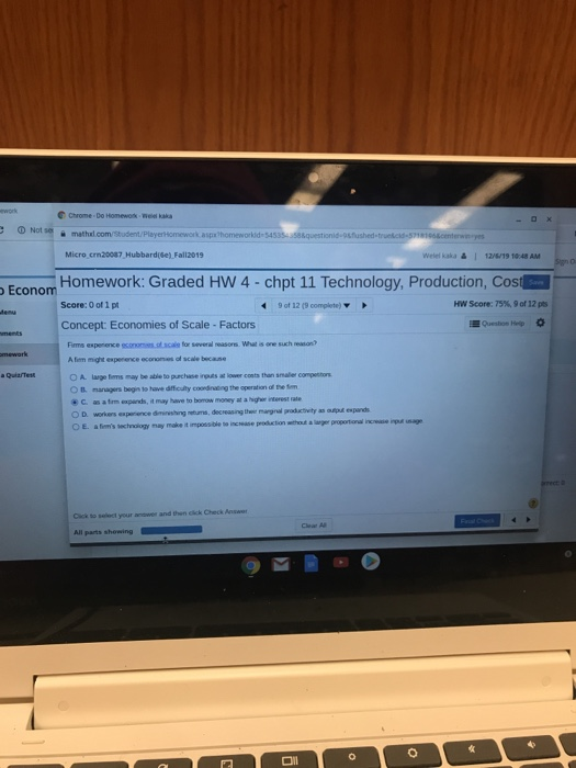 Homework meaning image