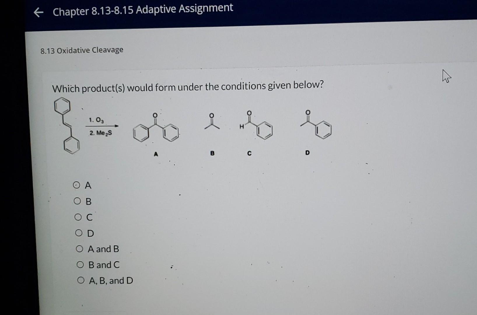 Solved Which Product(s) Would Form Under The Conditions | Chegg.com