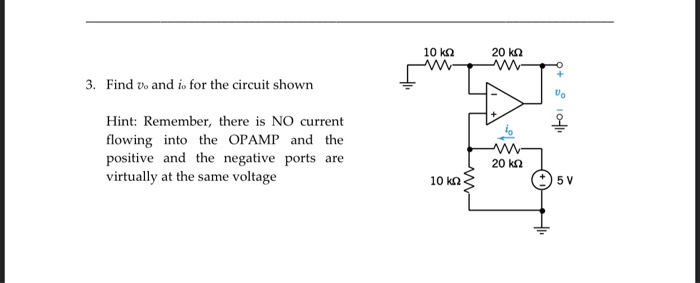 Solved 3. Find 7. and is for the circuit shown Hint: | Chegg.com