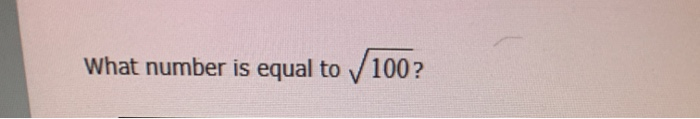 1 IS EQUAL TO 100 visual data 6