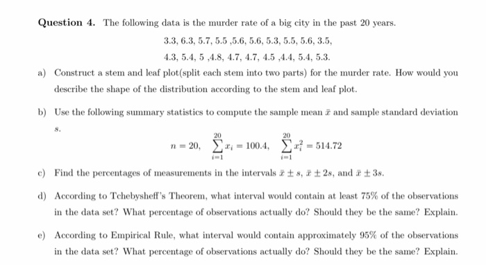 Solved Question 3 Consider The Following Sample Data Set Chegg Com