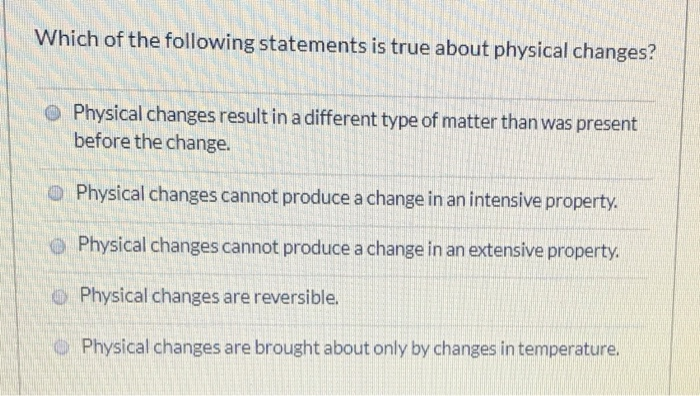 Which Of The Following Is True About Project Changes Solved Which of the following statements is true about | Chegg.com