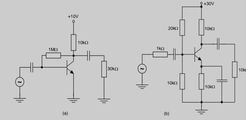 Solved Draw the dc and ac equivalent circuits for the | Chegg.com