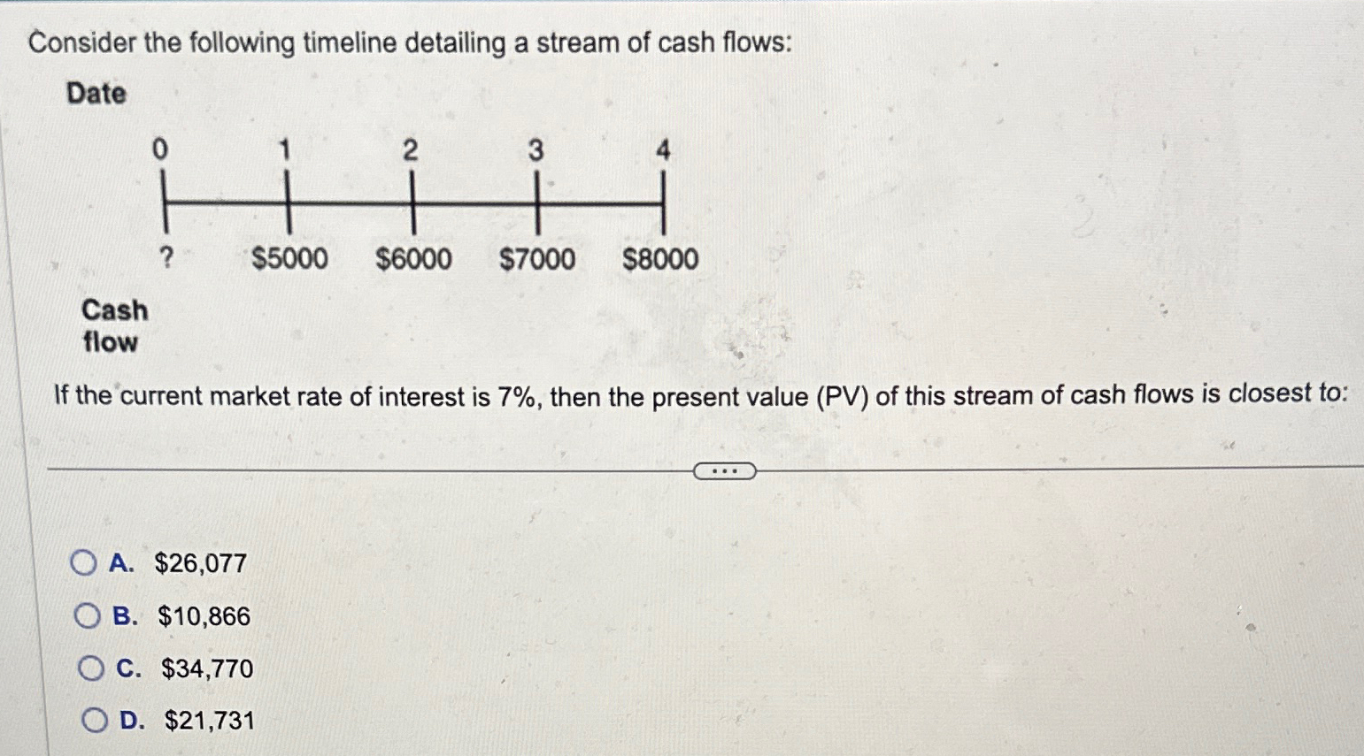 Solved Consider the following timeline detailing a stream of | Chegg.com