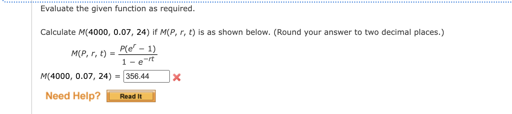 Solved Evaluate the given function as required.Calculate | Chegg.com