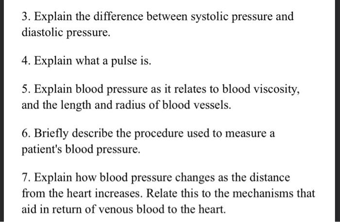 Systolic and online diastolic difference