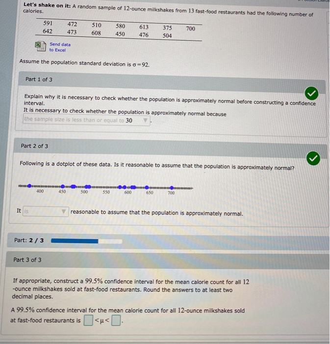 Solved Let's shake on it A random sample of 12ounce