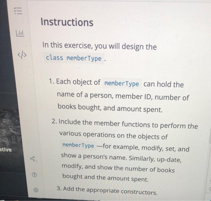 Solved Instructions In this exercise, you will design the | Chegg.com