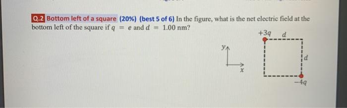 Solved Q.2 Bottom left of a square (20%) (best 5 of 6) In | Chegg.com