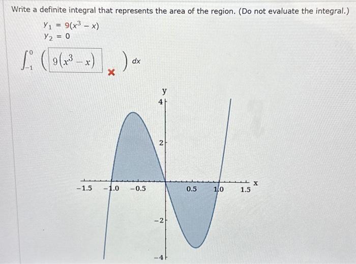 Solved as you can see, the answer of 9(x^3 -x) is not | Chegg.com