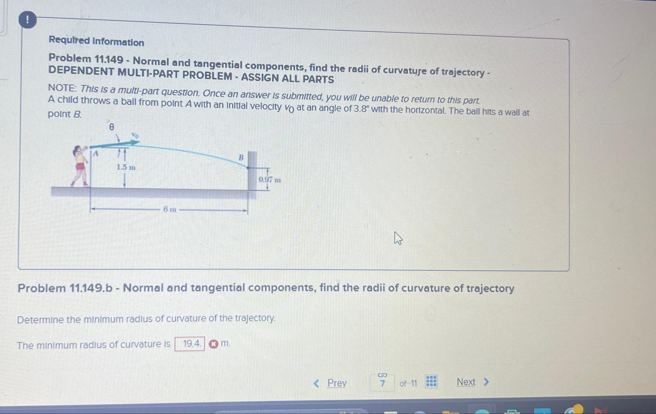 !Required InformationProblem 11.149 - ﻿Normal and | Chegg.com