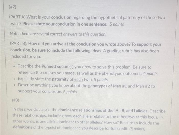 Solved Use the following information regarding a | Chegg.com