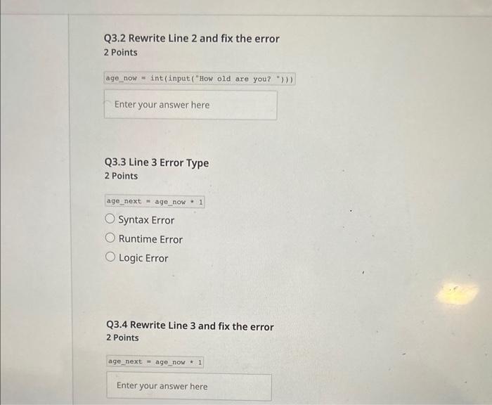 Solved Q1 Algorithms 2 Points Which of the following most | Chegg.com