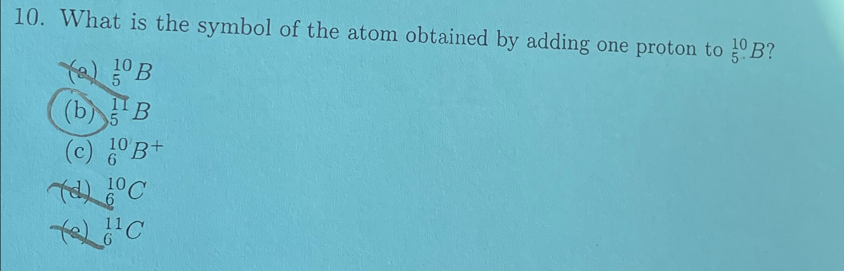 Solved What is the symbol of the atom obtained by adding one | Chegg.com