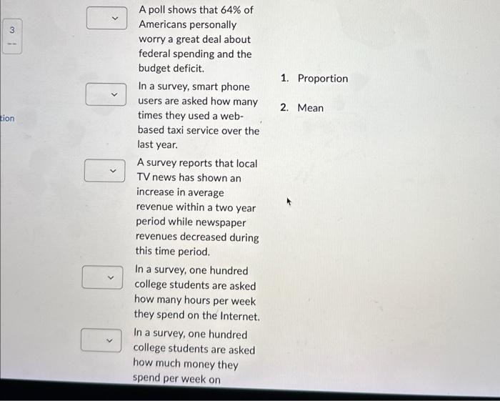 Solved For Each Of The Following Situations, State Whether | Chegg.com