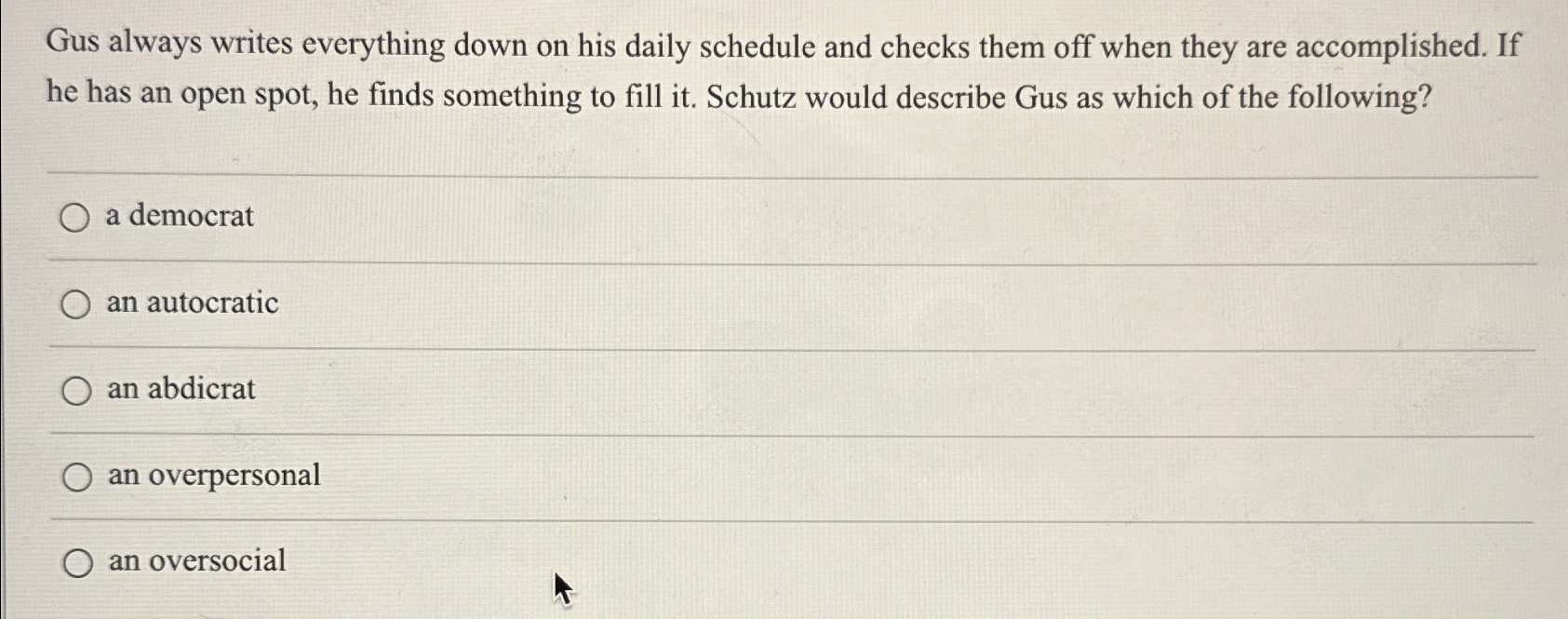 Solved Gus always writes everything down on his daily | Chegg.com