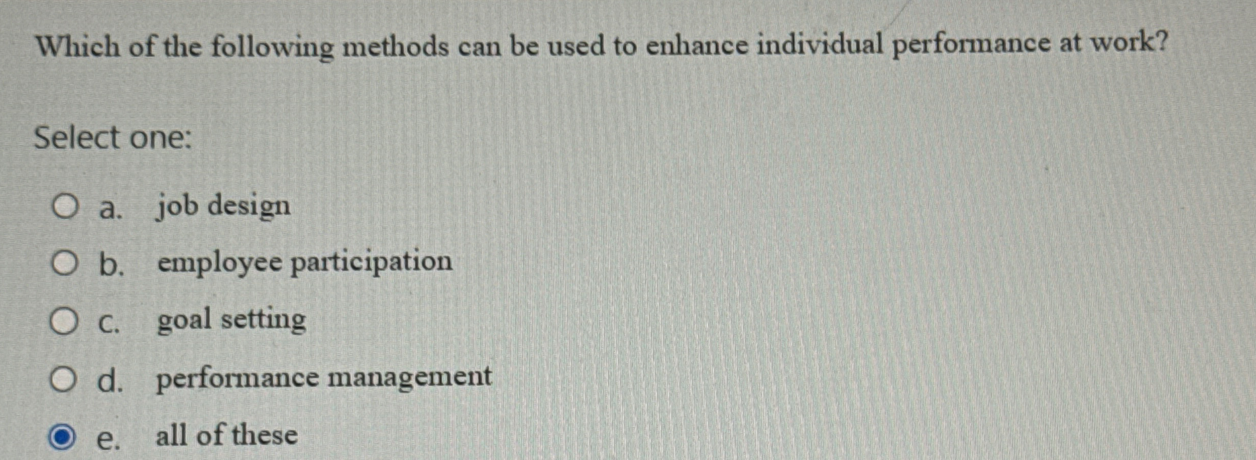 Solved Which of the following methods can be used to enhance | Chegg.com