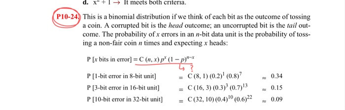 Solved Assume that the probability that a bit in a data unit | Chegg.com