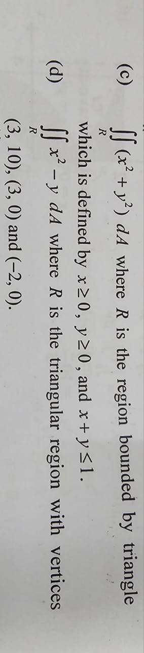solve this double integrals question by using matlab | Chegg.com