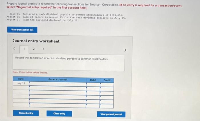 Solved Prepare journal entries to record the following | Chegg.com