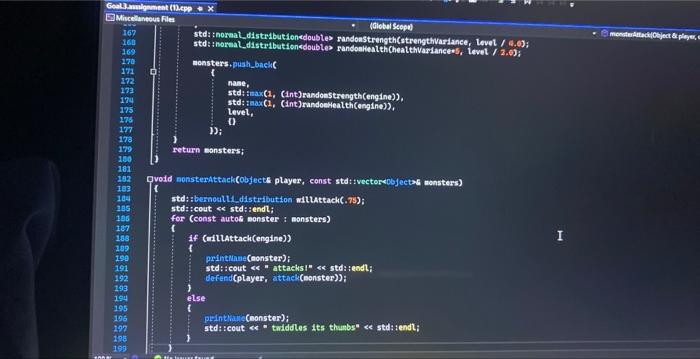 i am looking for code that goes in line with what the | Chegg.com