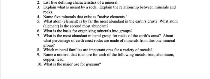 solved-2-list-five-defining-characteristics-of-a-mineral-chegg