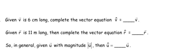 Solved Given V Is 6 Cm Long Complete The Vector Equation Chegg Com