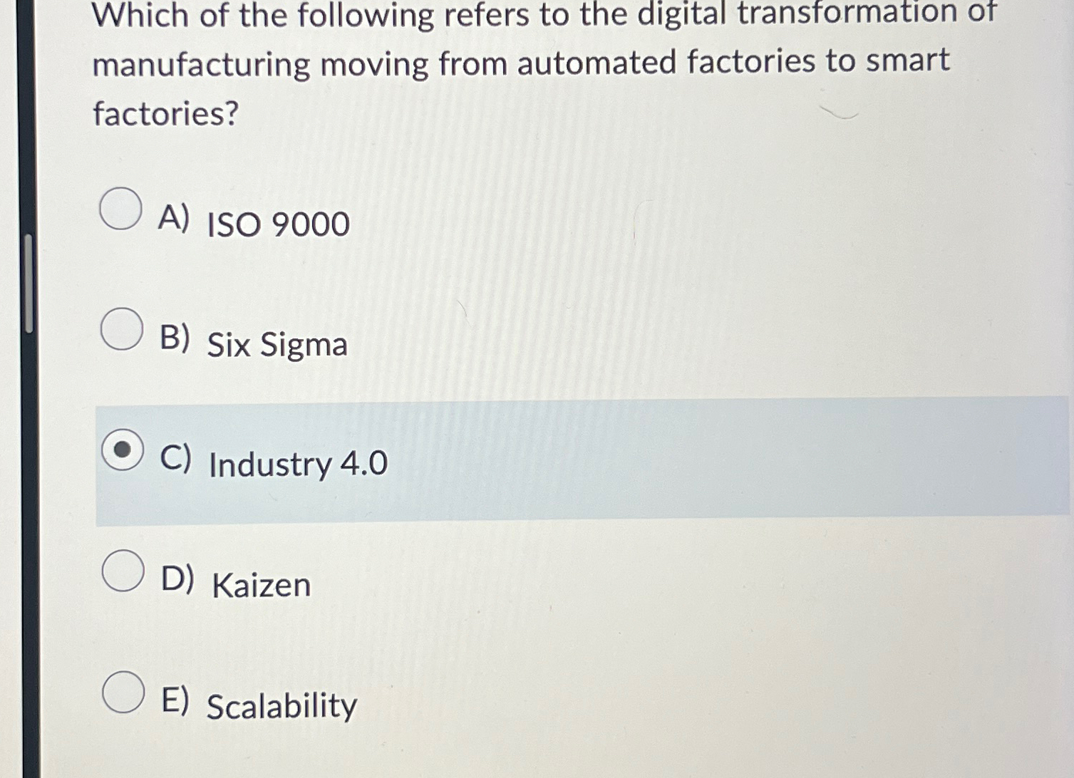 Solved Which of the following refers to the digital | Chegg.com