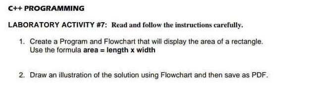 Solved C++ PROGRAMMING LABORATORY ACTIVITY #7: Read and | Chegg.com