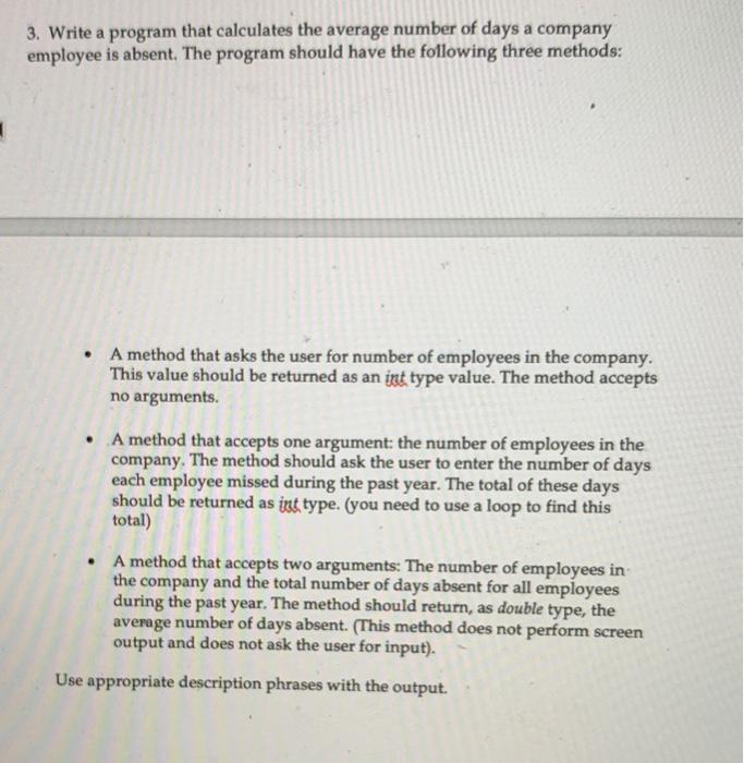 Solved 3. Write a program that calculates the average number | Chegg.com