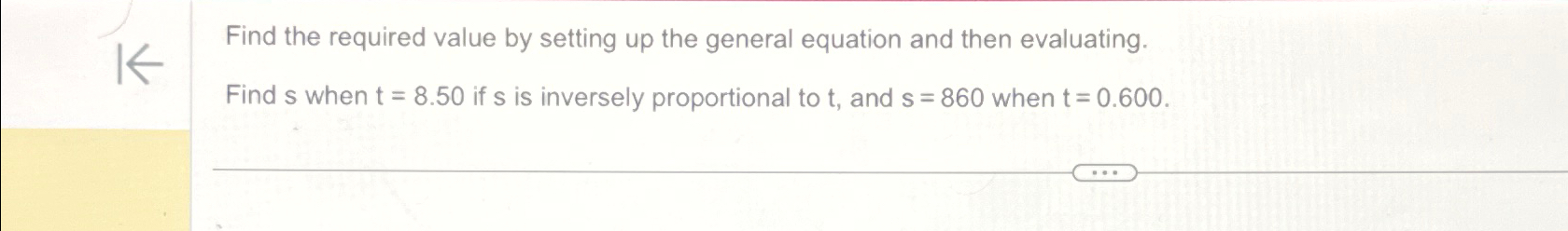 Solved Find the required value by setting up the general | Chegg.com