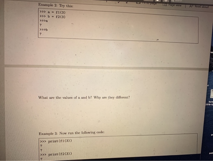 Solved 0. print vs return print_vs_return.py In the template