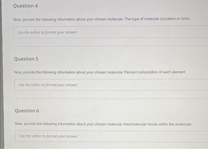Now, provide the following information about your | Chegg.com