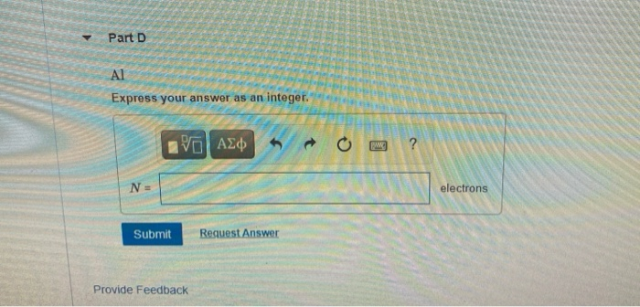 Solved Part A SE Express your answer as an integer. ΡΗ ΑΣΦ e | Chegg.com