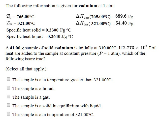 Solved The Following Information Is Given For Magnesium A Chegg Com