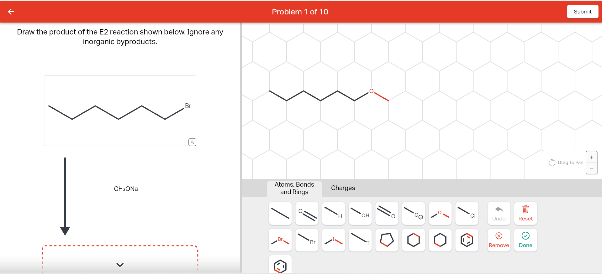 Solved Draw the product of the E2 ﻿reaction shown below. | Chegg.com