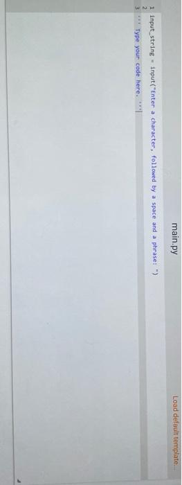 Solved Ex: If the input is Today is Monday the output is | Chegg.com