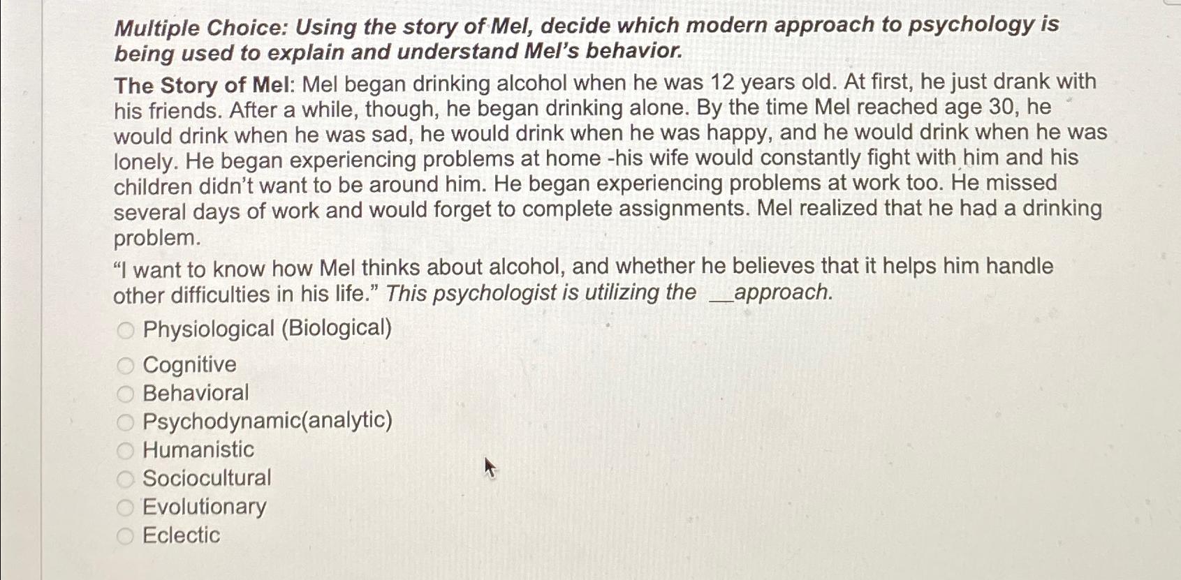 chapter 1 research areas the story of mel